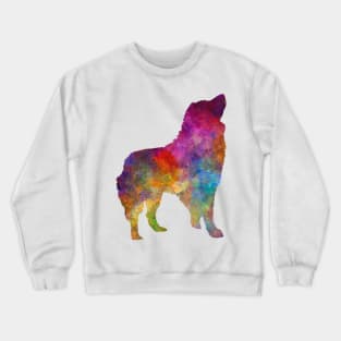 Romanian Carpathian Shepherd Dog in watercolor Crewneck Sweatshirt